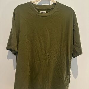 Elwood Olive Green Men's Crew Neck T-Shirt